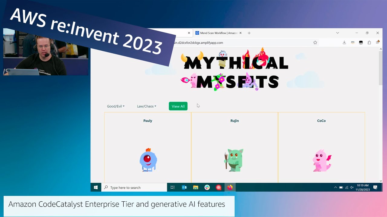 AWS re:Invent 2023: AWS On Air ft. Amazon CodeCatalyst Enterprise Tier ...