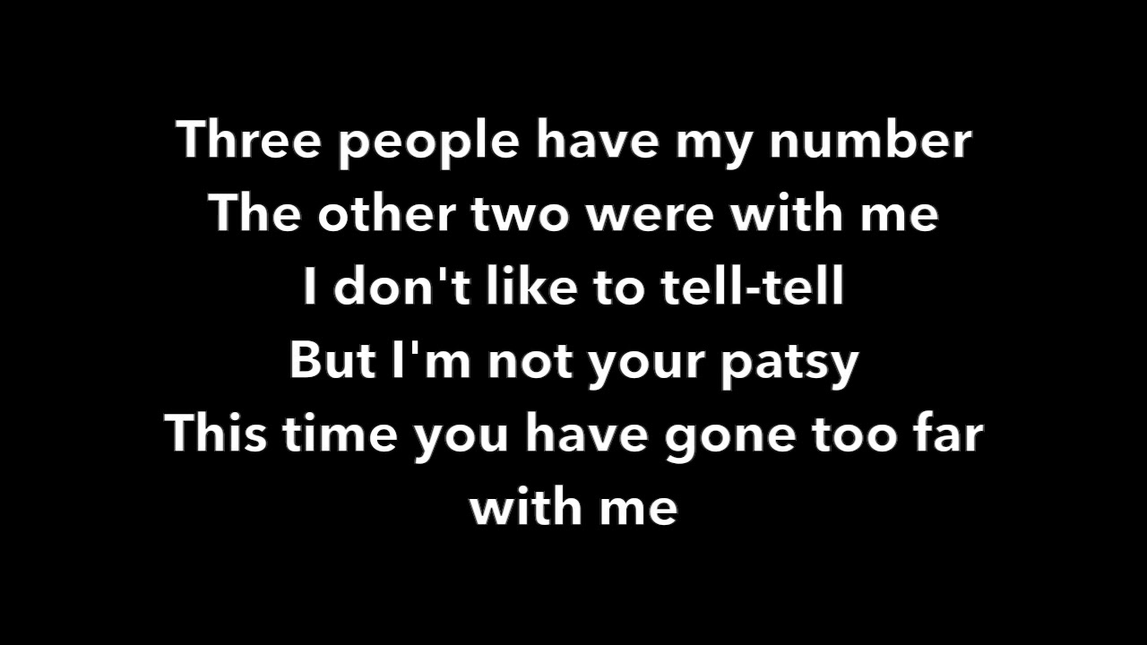 REM Star 69 karaoke YouTube