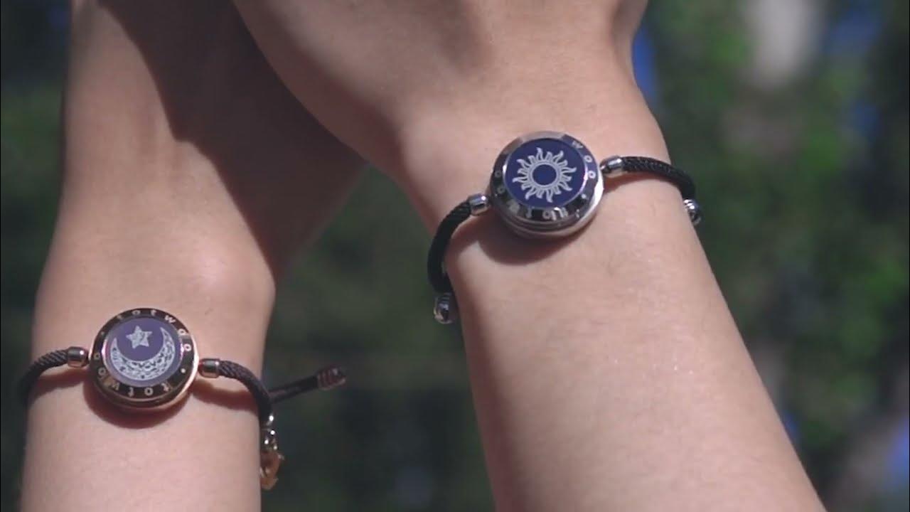 totwoo | NEW Sun&Moon vibration bracelets, best couple gift for you and  your dearest.