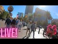 🥶Windy Day Live! Vegas Monday on the Strip🍹Streaming 🤠 Walkabout Dingo #irl #lasvegas #fun #vegas