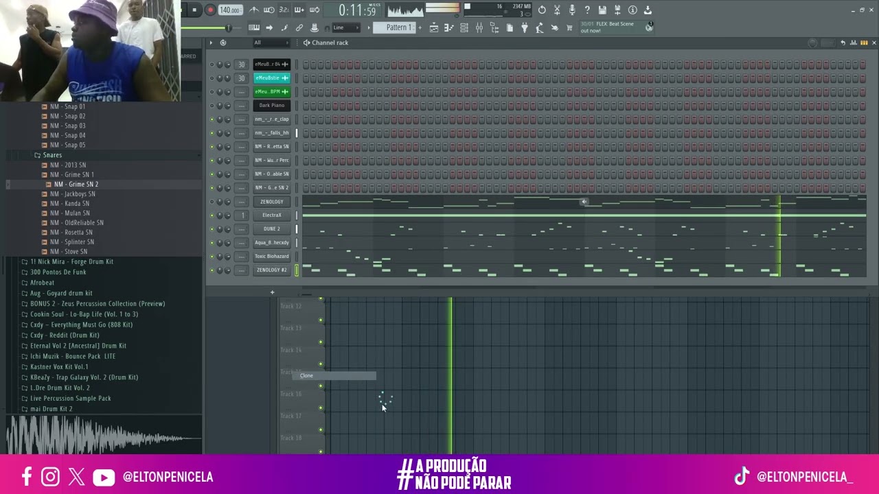 STUDIO CAMP 2026 - Cookup #1 (com EDWVRD, GB & Elton Penicela) | #SilentCookups | FL Studio