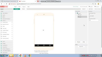How to make a Splash Screen in Thunkable