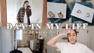 DAY IN MY LIFE | GRWM + FINAL Nursery Room Tour + 38 Week OB appt