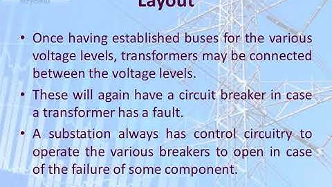 DISTRIBUTION SUBSTATIONS