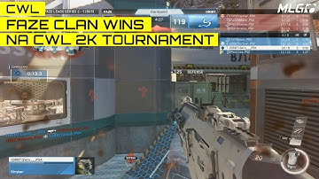 FaZe Clan Captures First NA CWL 2K Tournament Win of 2017