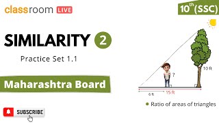L2 Similarity Practice Set 1.1 | 10th SSC Maharashtra Board | Classroom