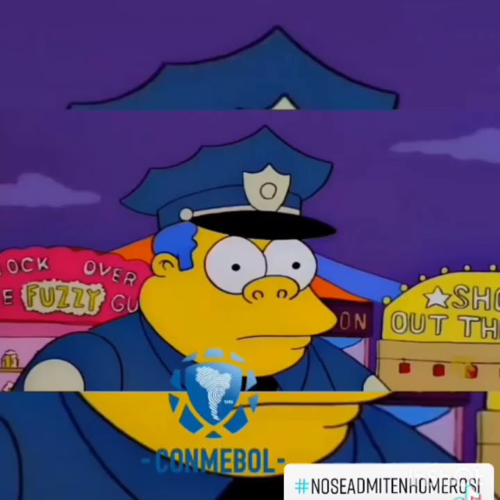 Meme de la eliminación de Boca y River/ Los simpson Versión Futbol Argentino