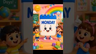 Monday to Sunday Song 🎵 | Fun Learning Video for Kids #DaysOfTheWeek #KidsSongs #NurseryRhymes