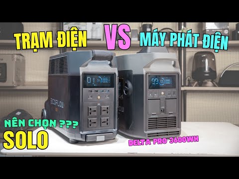 🎥 Nên chọn Trạm Điện hay Máy Phát Điện -  EcoFlow — Video review, click xem trên YouTube