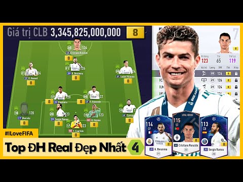 Trải Nghiệm RONALDO LH +8 Cùng Đội Hình REAL MADRID 3300 Tỷ Cực KHỦNG Cổ Động CHUNG KẾT C1 2022