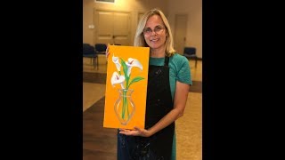 Learn to Paint Calla Lilies BY VICTORIA GOBEL