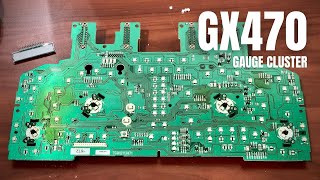 Results | Soldering in SMD LED Lexus GX470 Dash Gauge Cluster | Completed Job