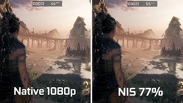 GTX 1050 Ti - Nvidia Image Scaling - Test in 5 Games