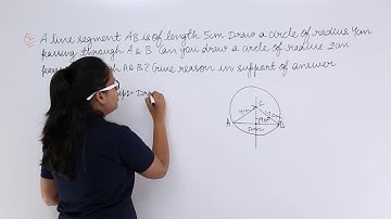 Class10th – RD Sharma – Problem-5 on Circle | Circles | Tutorials Point