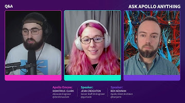 Ask Apollo Anything with Ben Newman and Jenn Creighton at Apollo