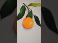 How to draw Orange🍊|orange drawing 🍊🍊| Orange drawing #drawing #art #shorts