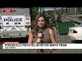 1 dead after climbing on top of train, coming into contact with electrified overhead wires at Southp