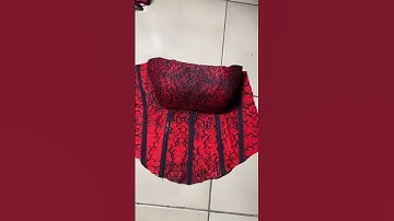 Have you seen this under bust Bustier tutorial #youtubecreatorcommunity