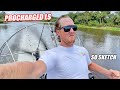 My First Time Driving an Airboat... ProCharged LS Blew My Hairline Back an Inch!!!