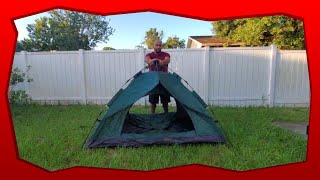 QDH 2 person instant pop-up tent review