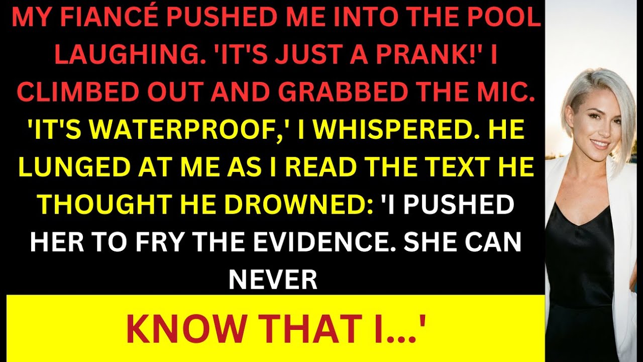 Boyfriend Pushed Me In The Pool. I Dumped Him Over The Microphone.
