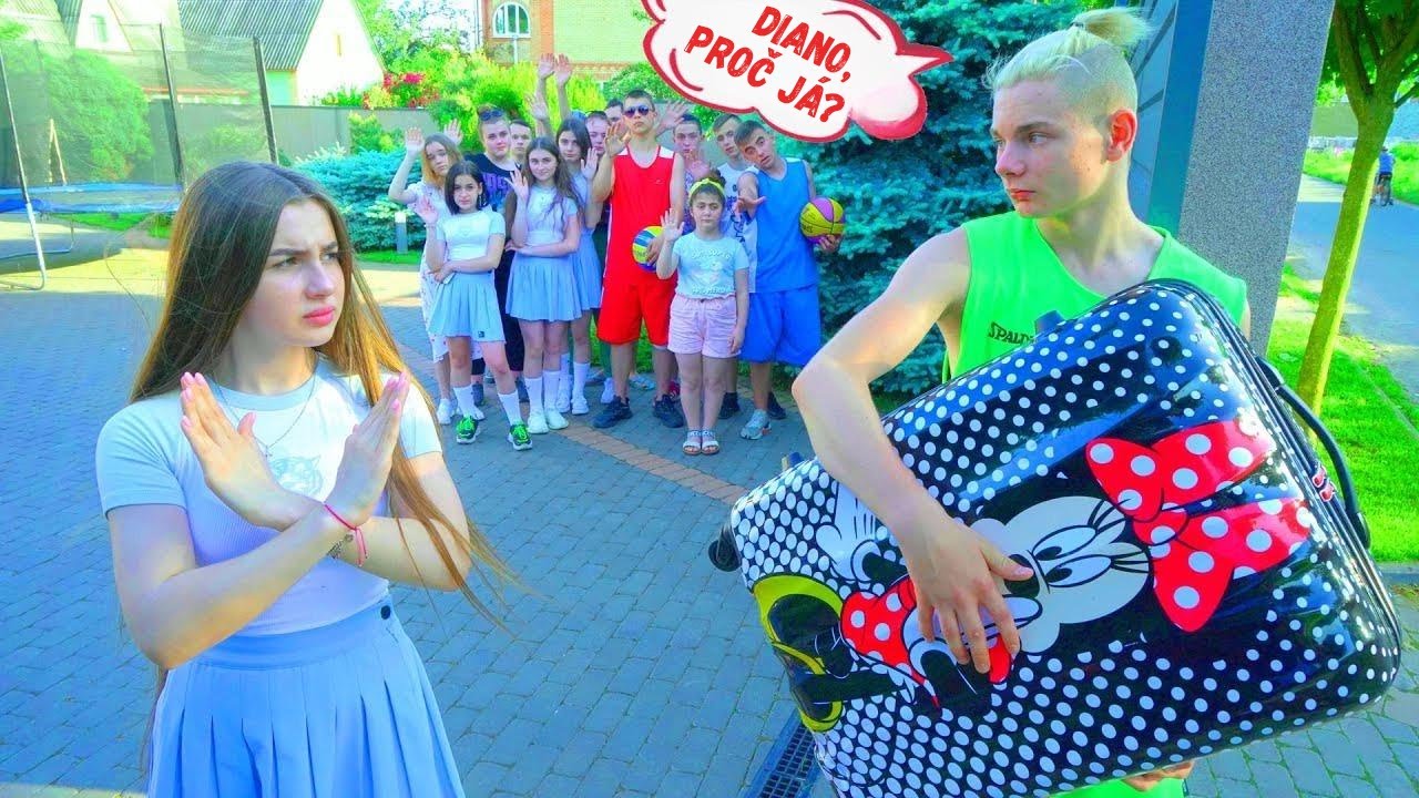 HLASOVÁNÍ - kdo bude vyloučen z letního tábora? 😱 Žert s klukem | Diana a přátelé