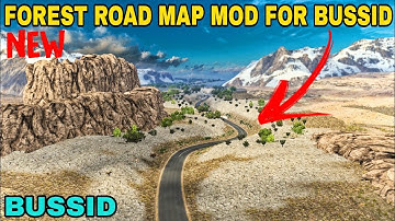 new forest road map mod for bussid | mod map bussid | mapas para bus simulator indonesia.