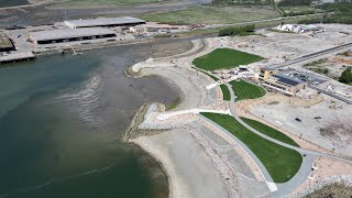 Drone video over the Oceanfront Development ( May 2024)