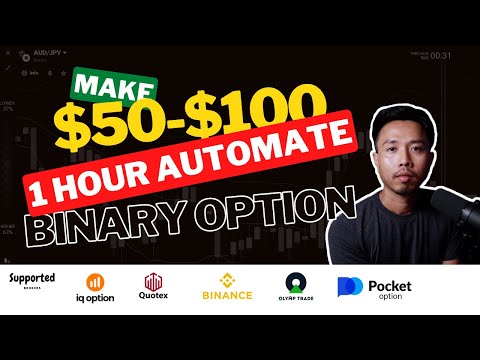 Earning Passive Income with Binary Option Bot | supported Quotex, PocketOption, IQOption, OlympTrade