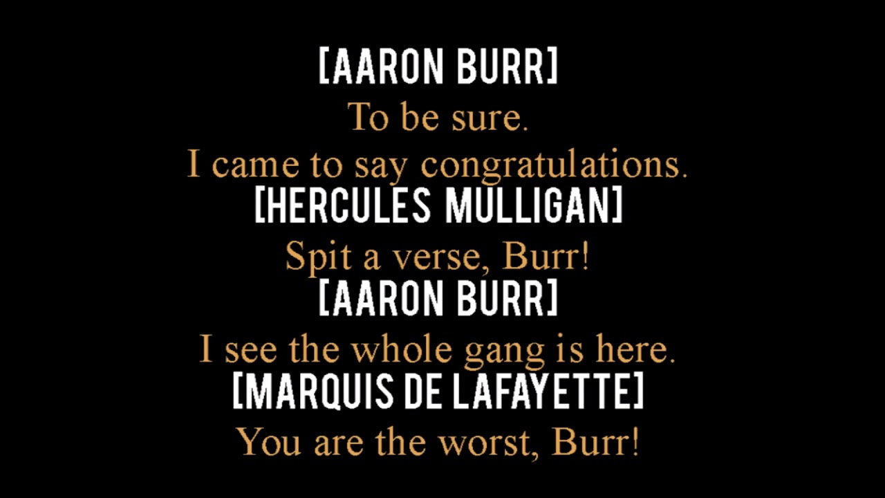 the story of tonight (reprise) karaoke YouTube