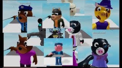 PIGGY BUILD MODE ALL MORPH CHARACTERS JUMPSCARES