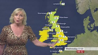 Carol Kirkwood - BBC Breakfast Weather 24/05/2022 - HD