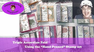 Triple Accordion Fun Fold Card