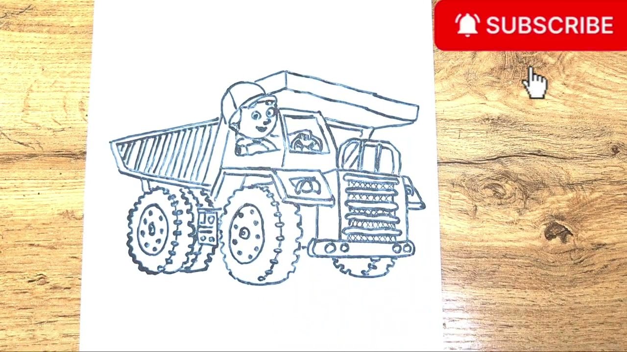 Let's draw a big truck!