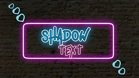 How To Make Neon Text Effect On Android || Pixellab Text Effect || Pixellab Tutorial