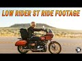 Epic harley davidson low rider st ride footage