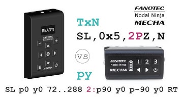 Tilt and Number of Positions vs. Pitch and Yaw – MECHA C1 and C2 Controllers