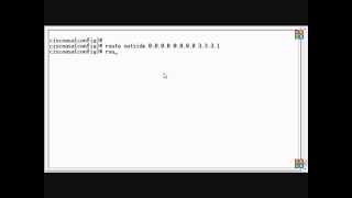 Cisco ASA ver. 6, 7, and 8.2: Static Route Setup