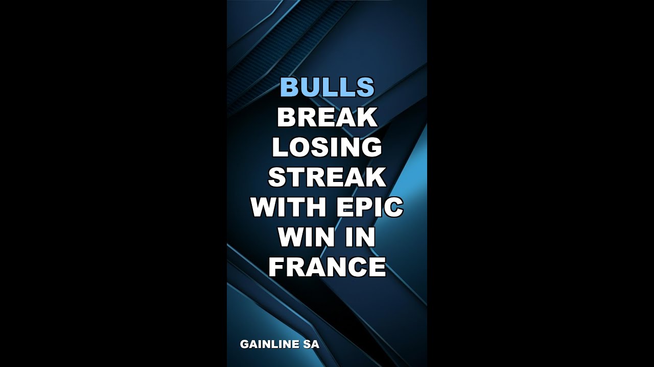 Bulls Break Losing Streak with Epic Win in France - YouTube