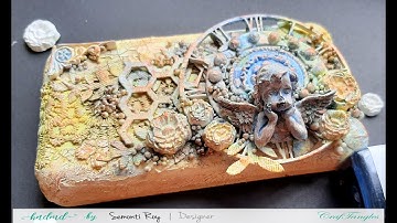 Altered Mixed media box - DIY tutorial