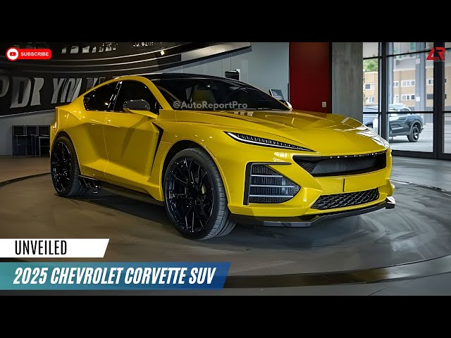 2025 Chevrolet Corvette SUV Unveiled - SUV performance equivalent to Urus? class=