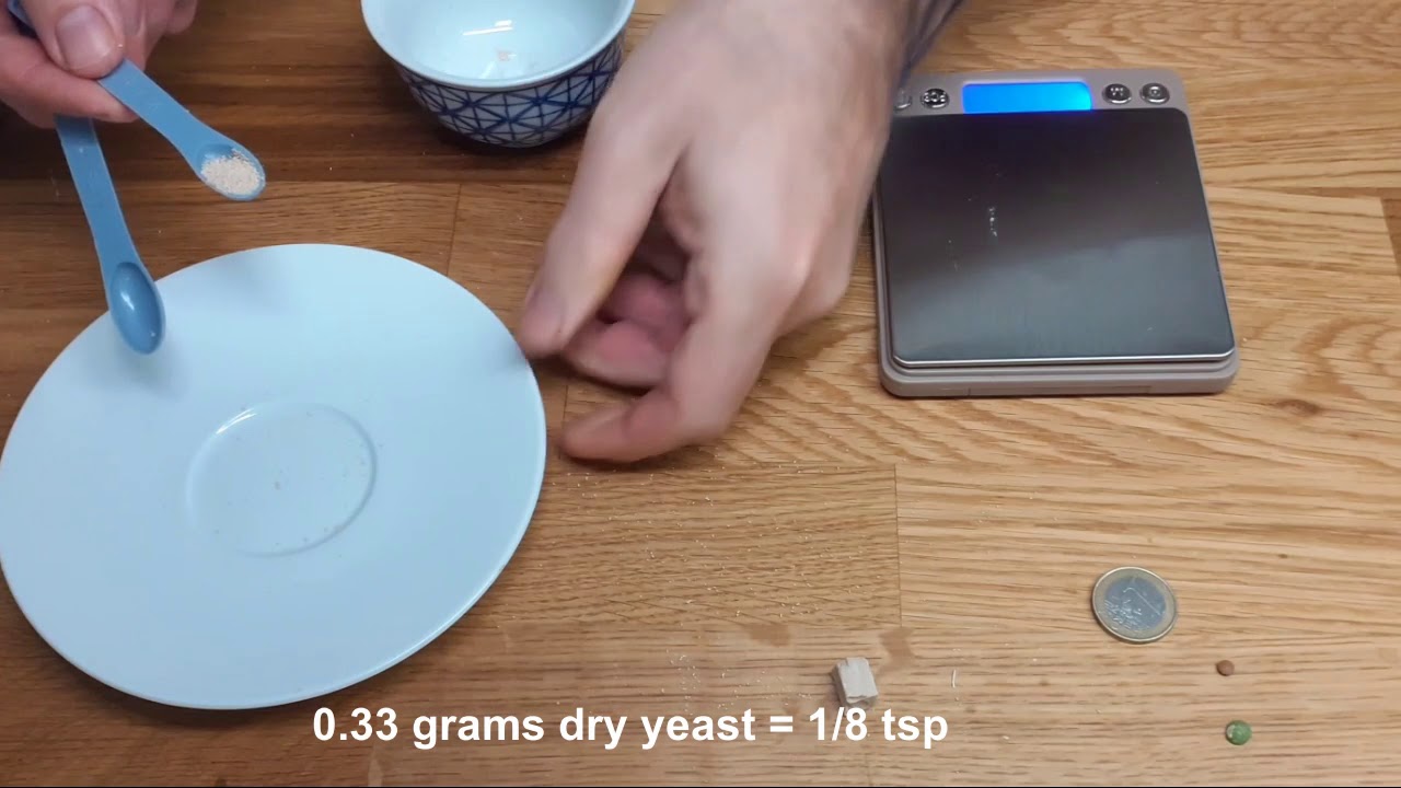 How To Measure Small Amounts Of Yeast Without A Scale