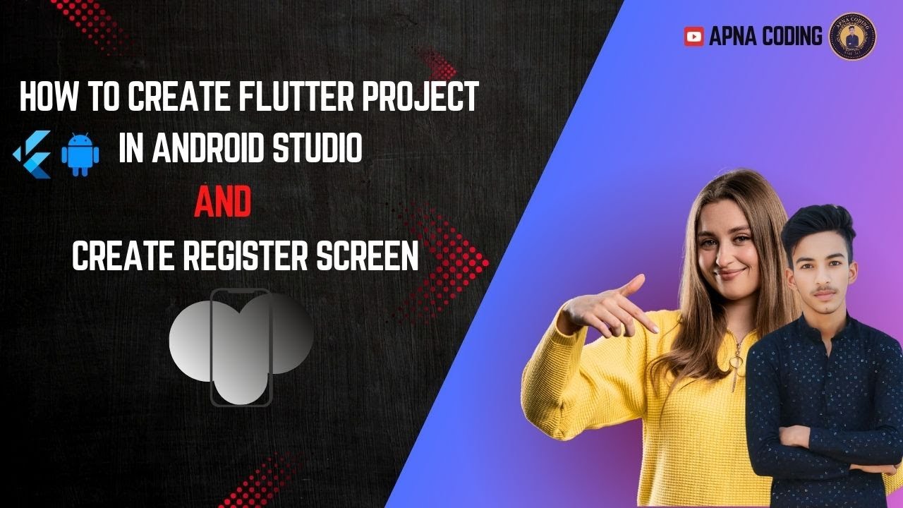 How to Create Flutter Project in Android Studio | Android Studio Full Setup | First Project