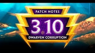 Smite Dwarven Corruption 3 10 Patch notes