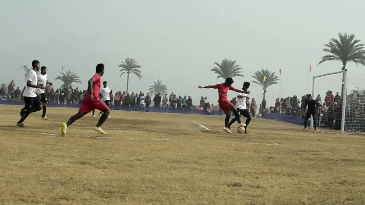 Losangna football ground :- FCHC Boarijore v/s NYC Bangama