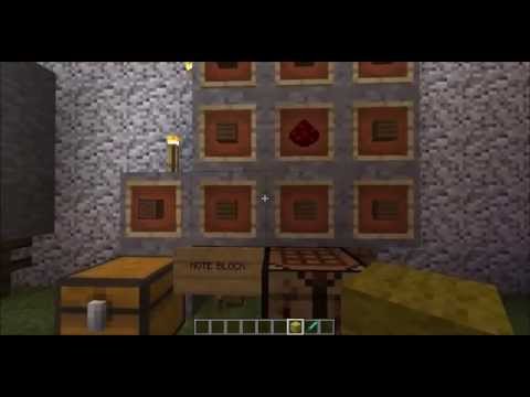 Mc How To - Crafting Lever & Note Block Recipe Chapter 57 - YouTube