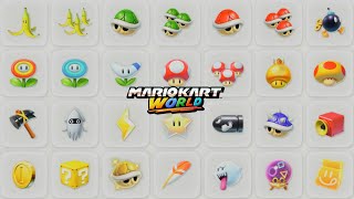 Mario Kart World All Items
