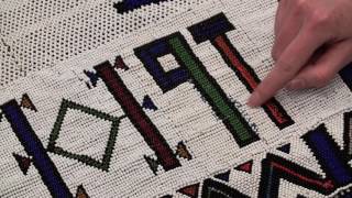Conserving A Ndebele Beaded Blanket