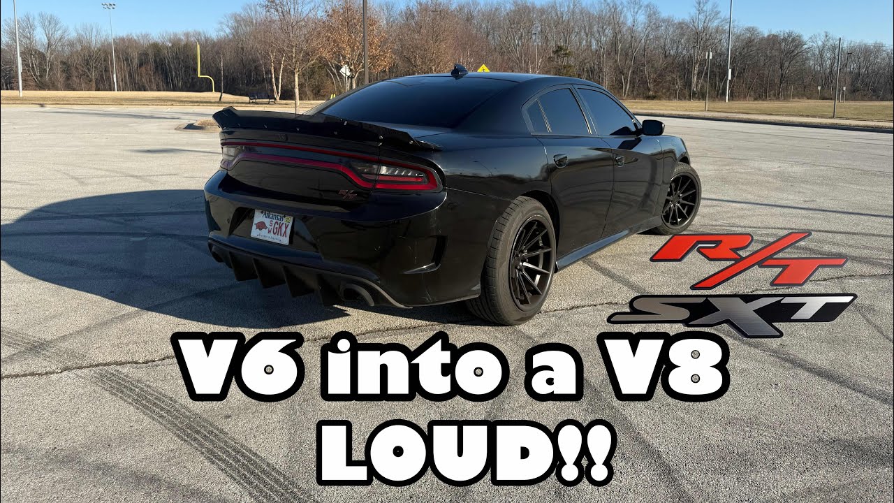 How to make your V6 sound like a V8 in 2025! (3.6 vs 5.7 Comparison).