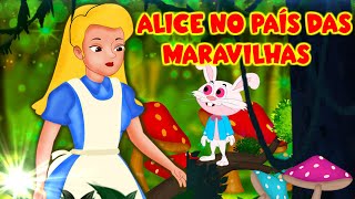 Alice no País das Maravilhas -  Historia Completa - Desenho animado infantil
